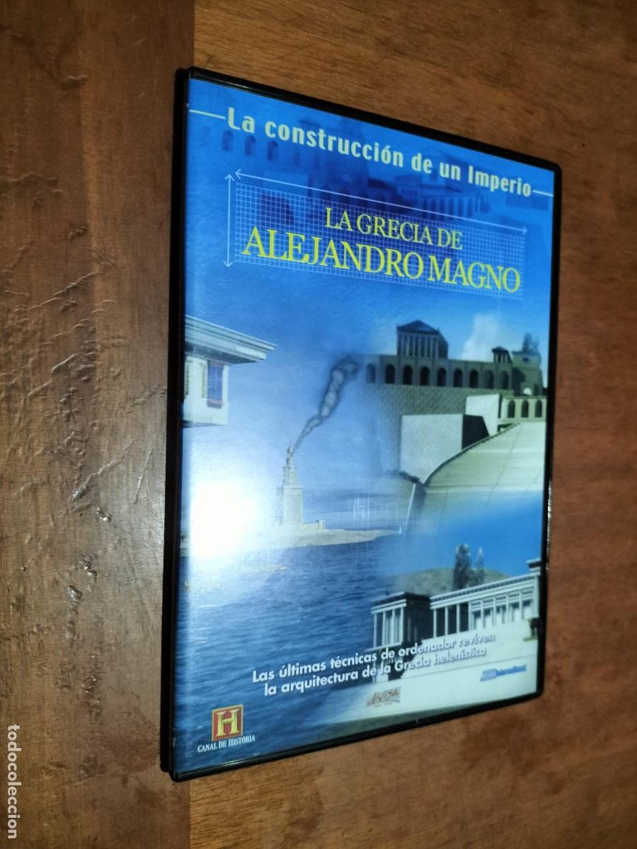 Cin&eacute;ma: LA GRECIA DE ALEJANDRO MAGNO. LA CONSTRUCCI&Oacute;N DE UN IMPERIO. CANAL HISTORIA. DVD. CAJA ESTRECHA.