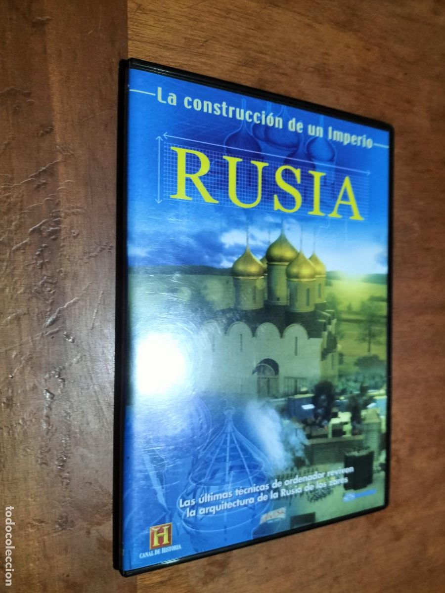 Cin&eacute;ma: RUSIA. LA CONSTRUCCI&Oacute;N DE UN IMPERIO. CANAL HISTORIA. DVD. CAJA ESTRECHA.