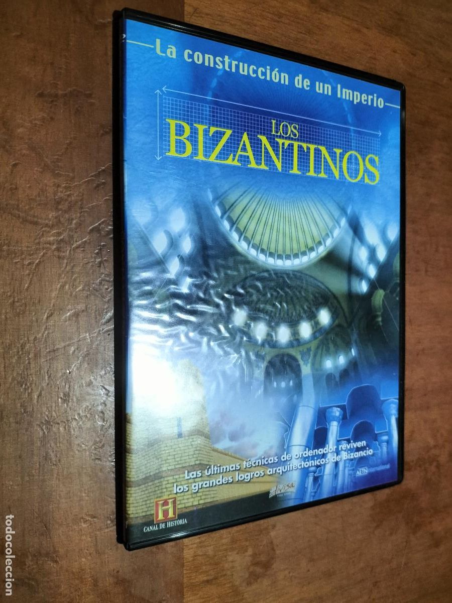 Cin&eacute;ma: LOS BIZANTINOS. LA CONSTRUCCI&Oacute;N DE UN IMPERIO. CANAL HISTORIA. DVD. CAJA ESTRECHA.