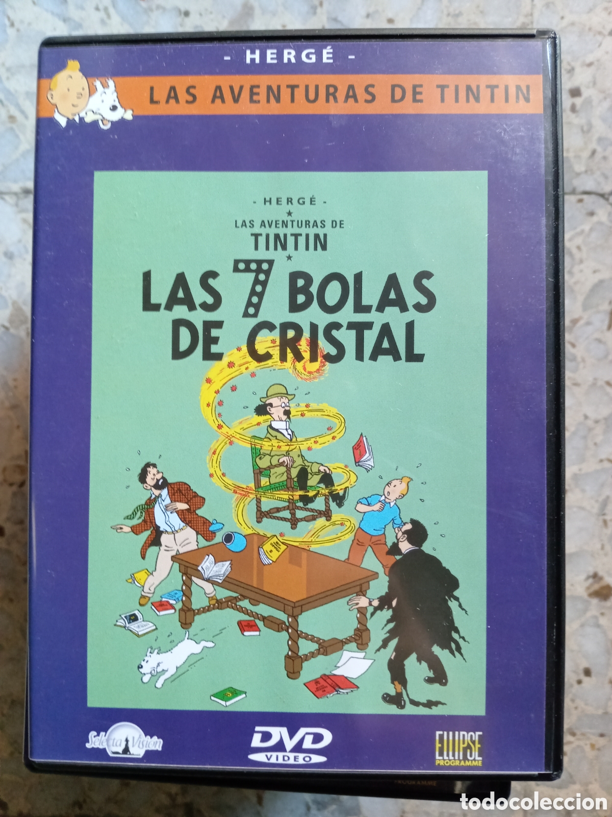 Cine: DVD TINTIN LAS 7 BOLAS DE CRISTAL
