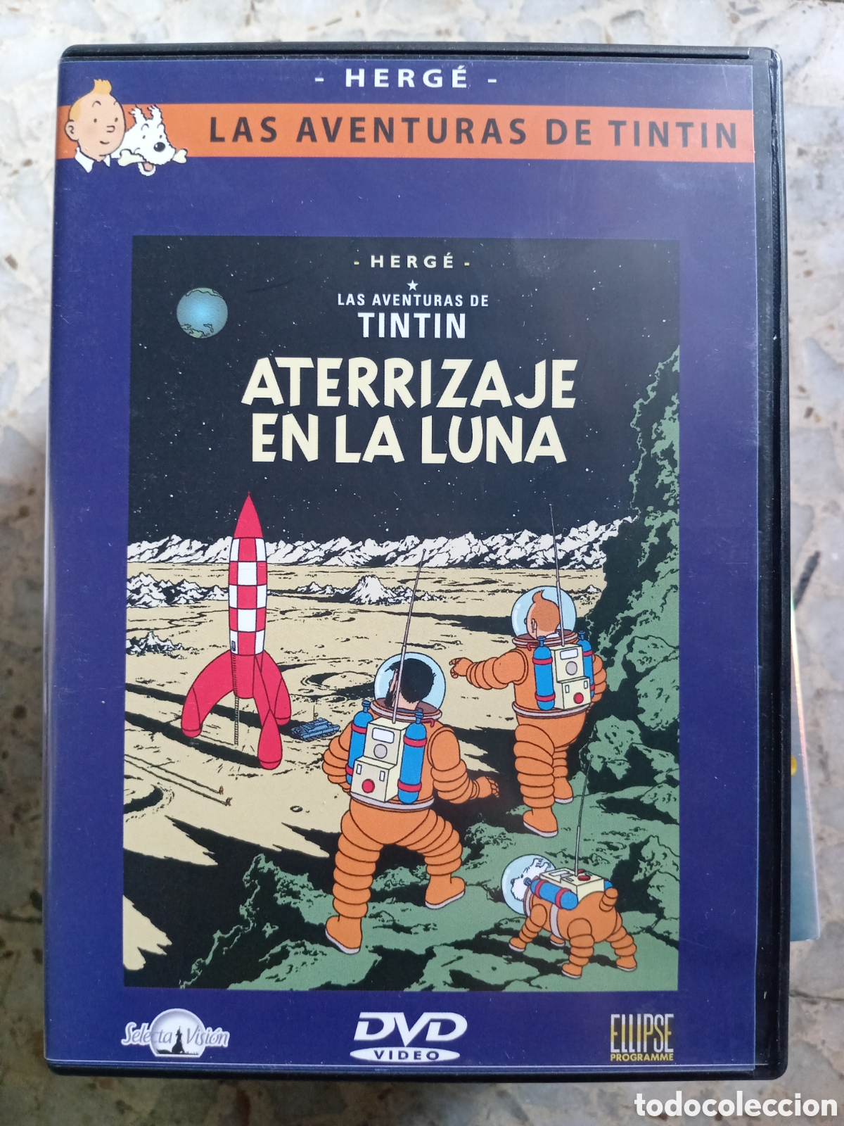 Cine: DVD TINTIN ATERRIZAJE EN LA LUNA