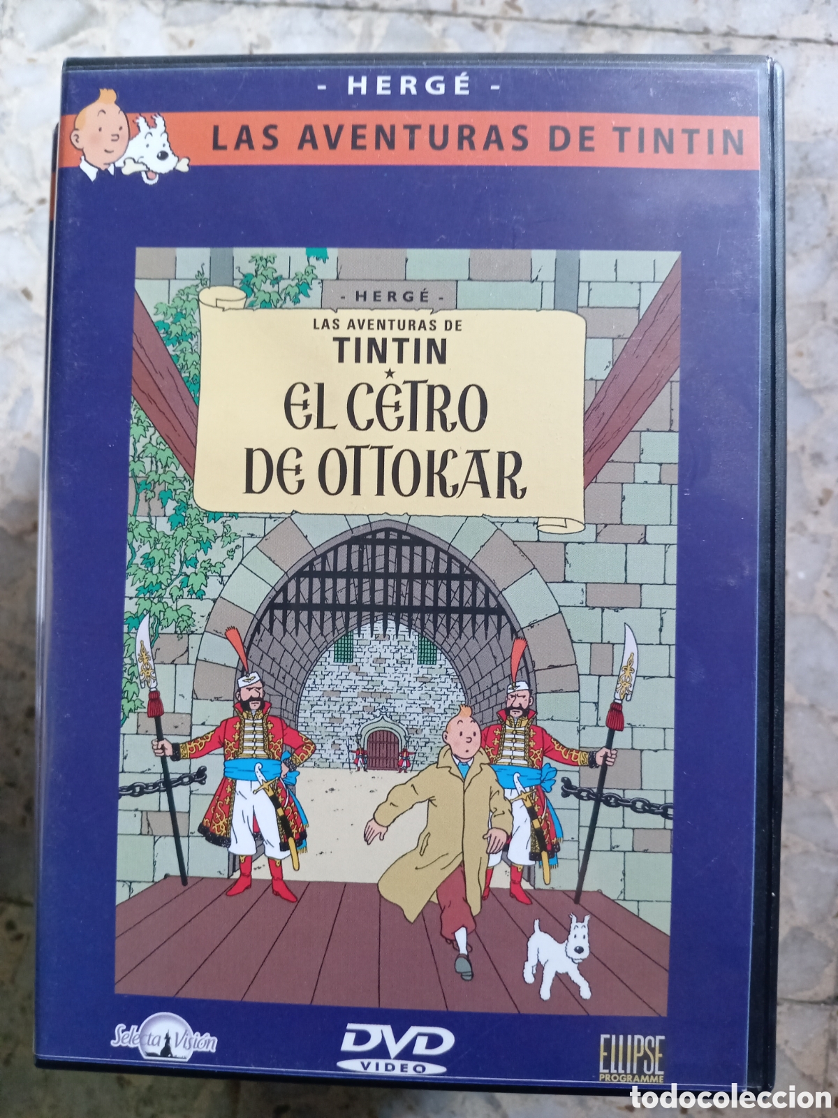 Cine: DVD TINTIN EL CETRO DE OTTOKAR
