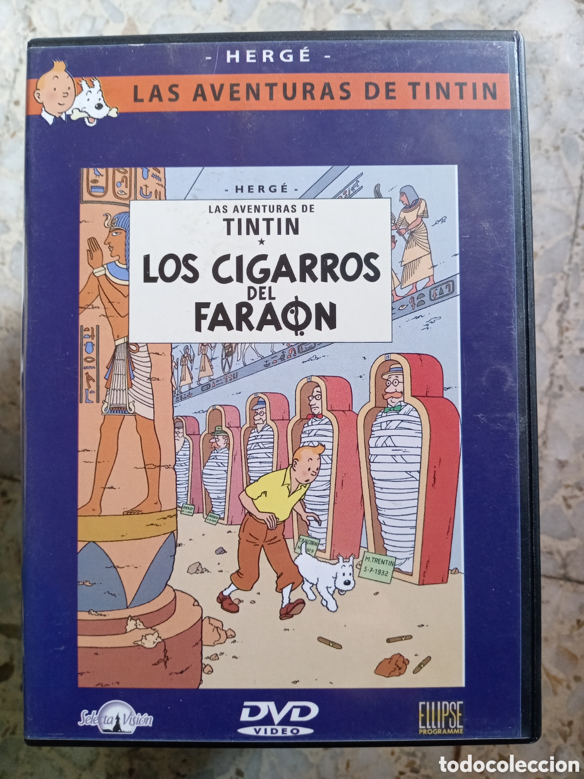 Cine: DVD TINTIN LOS CIGARROS DEL FARAON