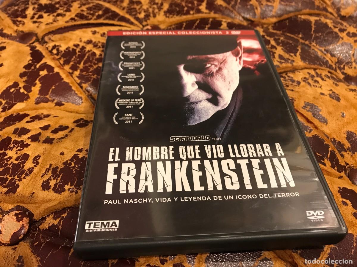 Cin&eacute;ma: DVD. EL HOMBRE QUE VIO LLORAR A FRANKENSTEIN. ANGEL AGUDO. (2 DISCOS)