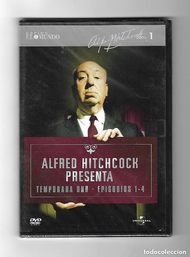 Cine: ALFRED HITCHCOCK PRESENTA TEMPORADA UNO - EPISODIOS 1-4 - SERIES EL MUNDO DVD.