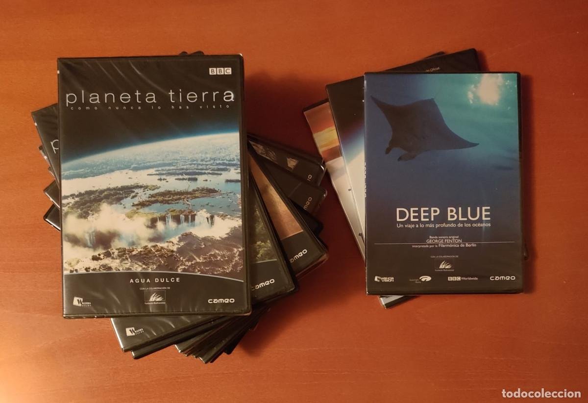 Lote 448408452: Lote 14 DVDS PLANETA TIERRA Y 3 DOCUMENTALES