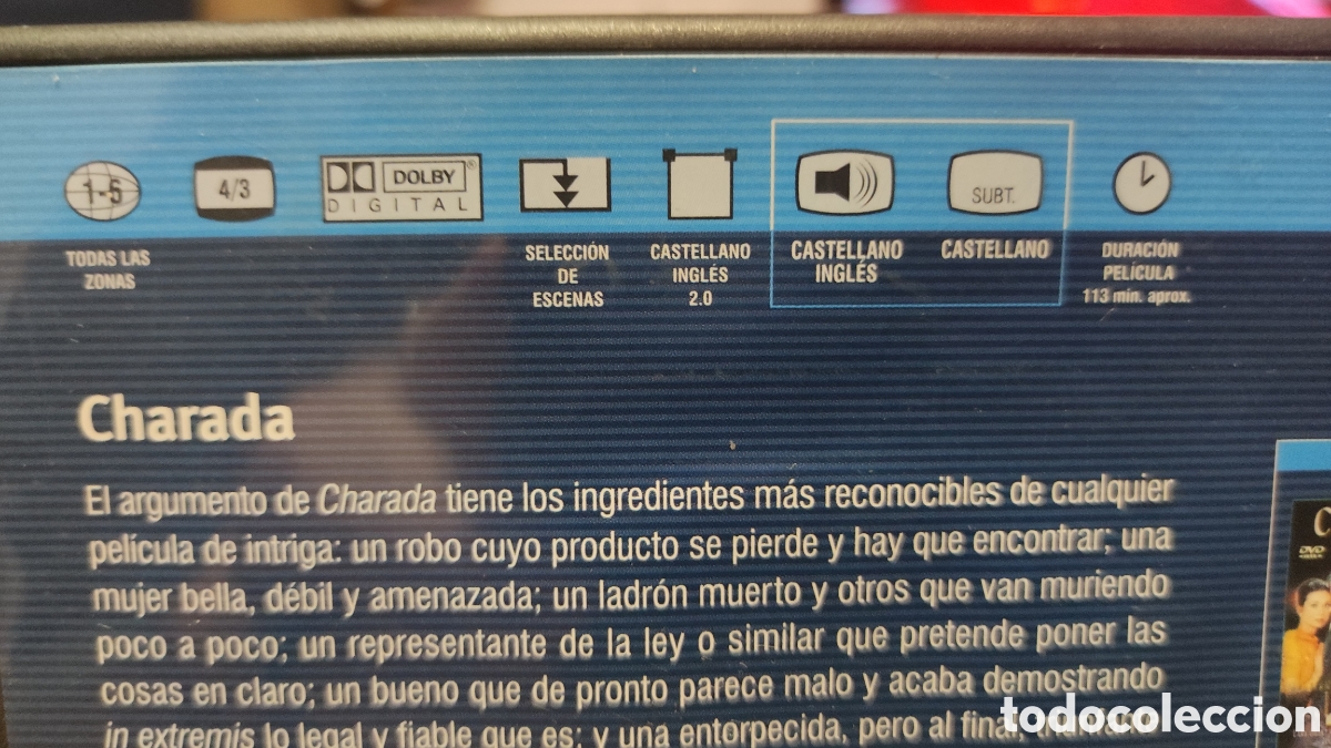 Cine: Charada dvd - Foto 4