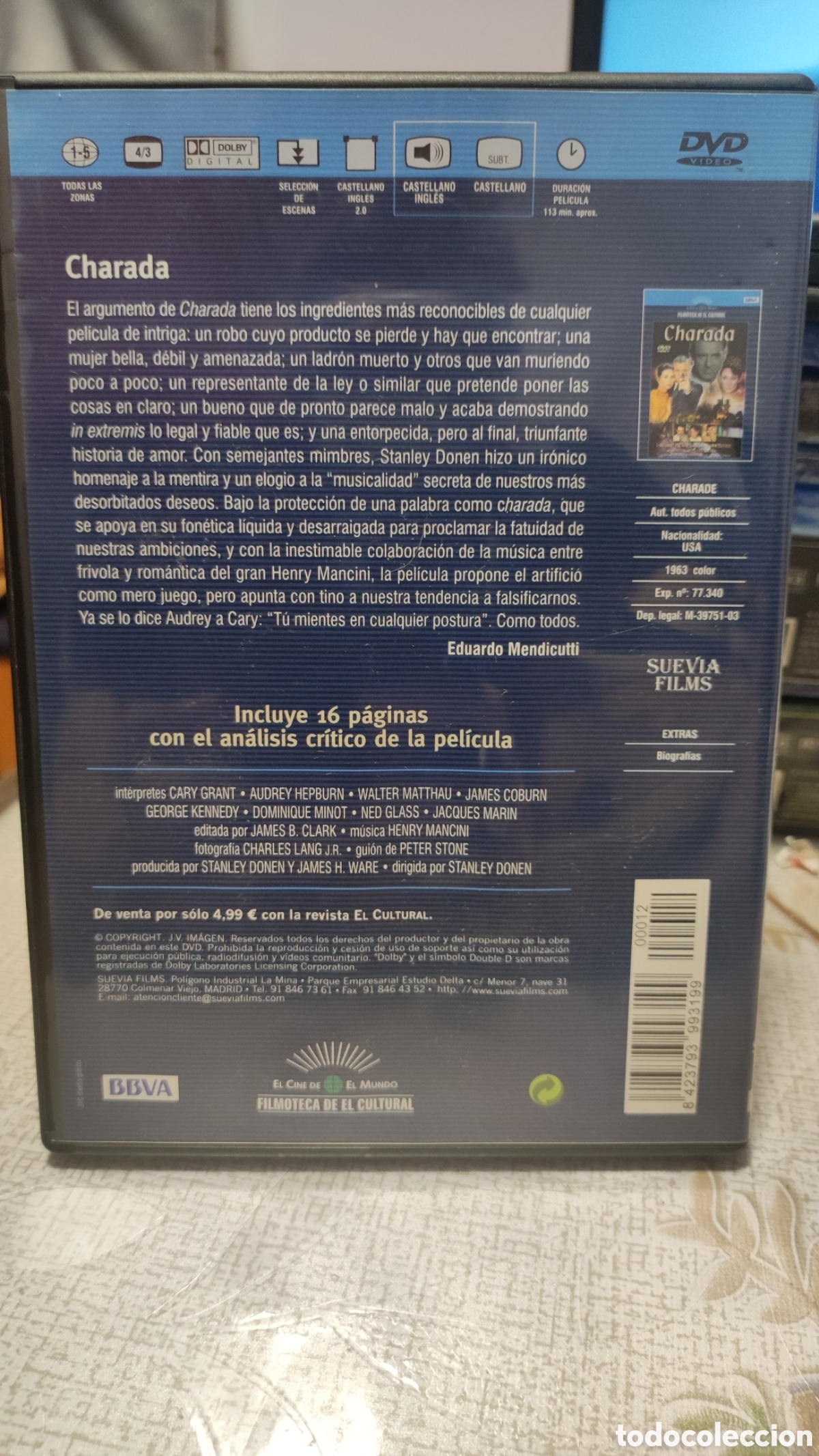 Cine: Charada dvd - Foto 5