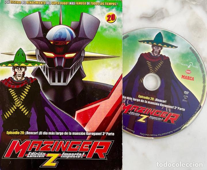 Cine: MAZINGER Z. EDICI&Oacute;N IMPACTO, EPISIDIO 20. DVD
