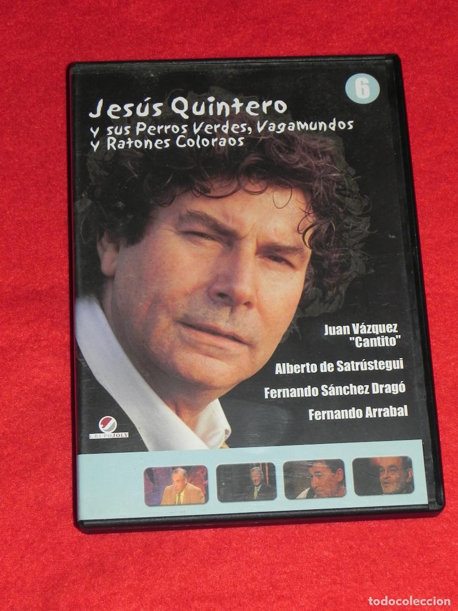 Cine: DVD, Jes&uacute;s Quintero y sus Perros Verdes, Vagamundos y Ratones Coloraos VOL 6 (Ver otra foto).