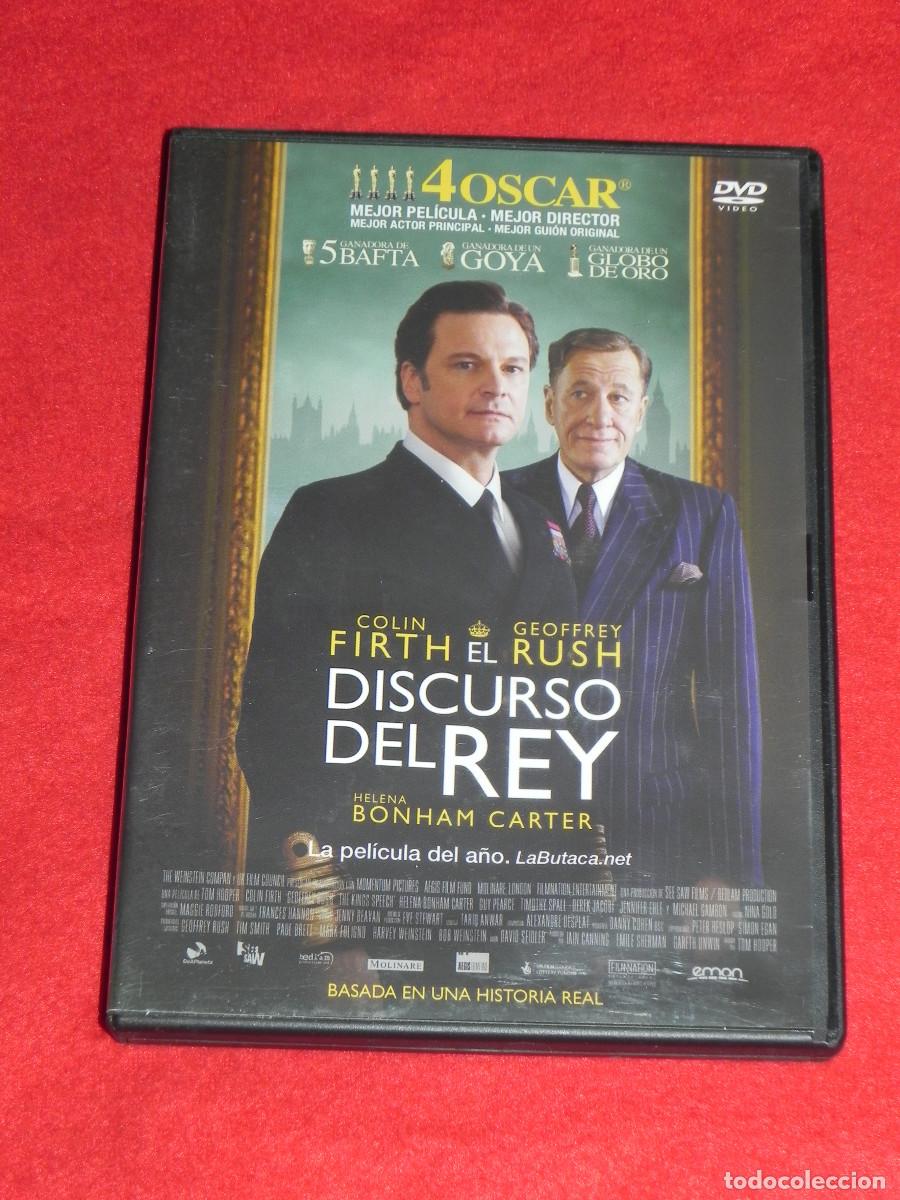 Cine: DVD, El Discurso del Rey (Ver otra foto). (P)