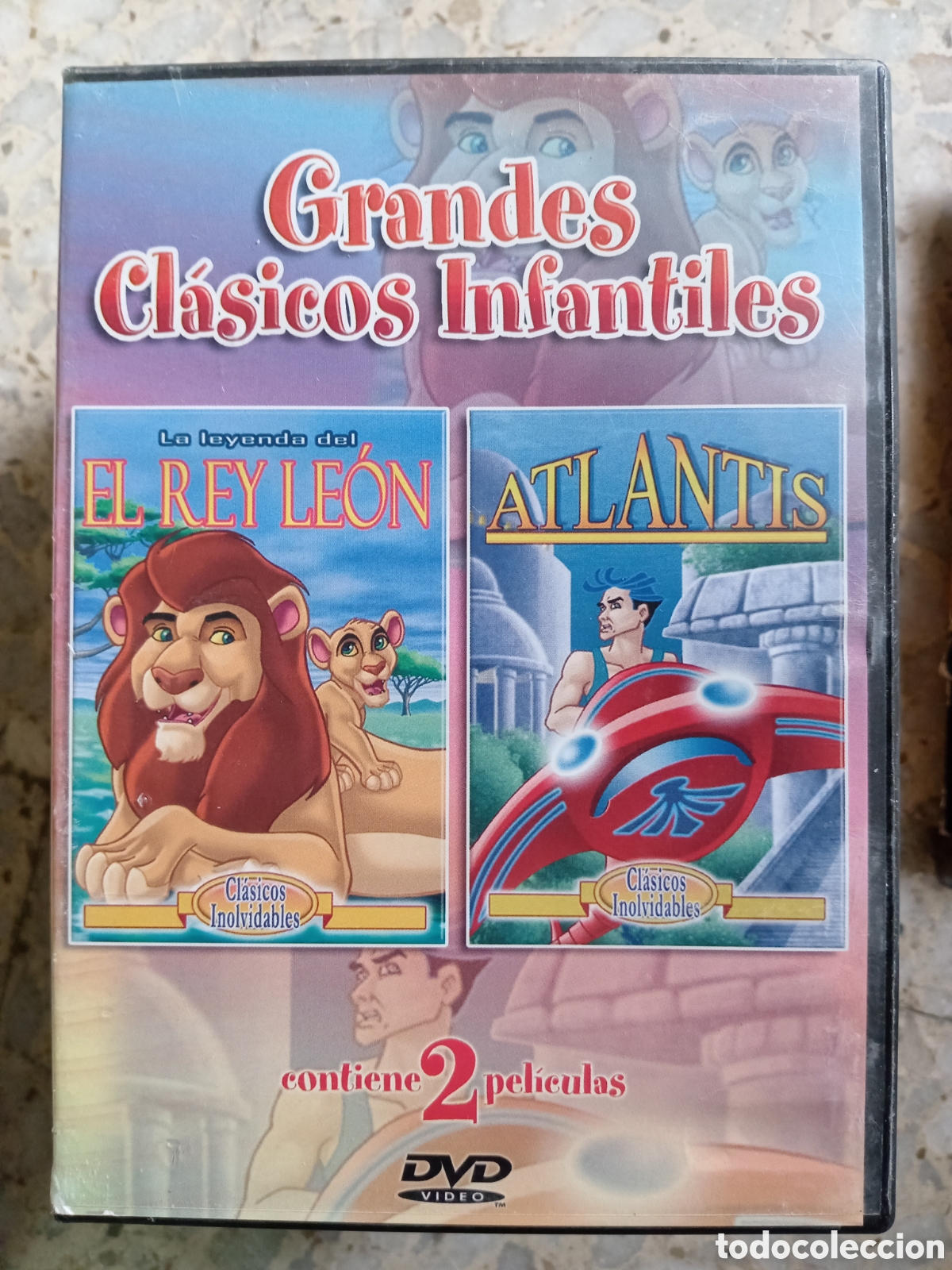 Cine: DVD EL REY LEON ATLANTIS GRANDES CLASICOS