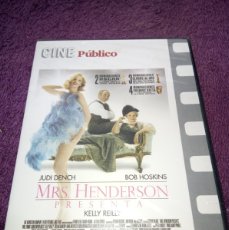 Cine: MRS HENDERSON CAJA FINA PRECINTADO DVD