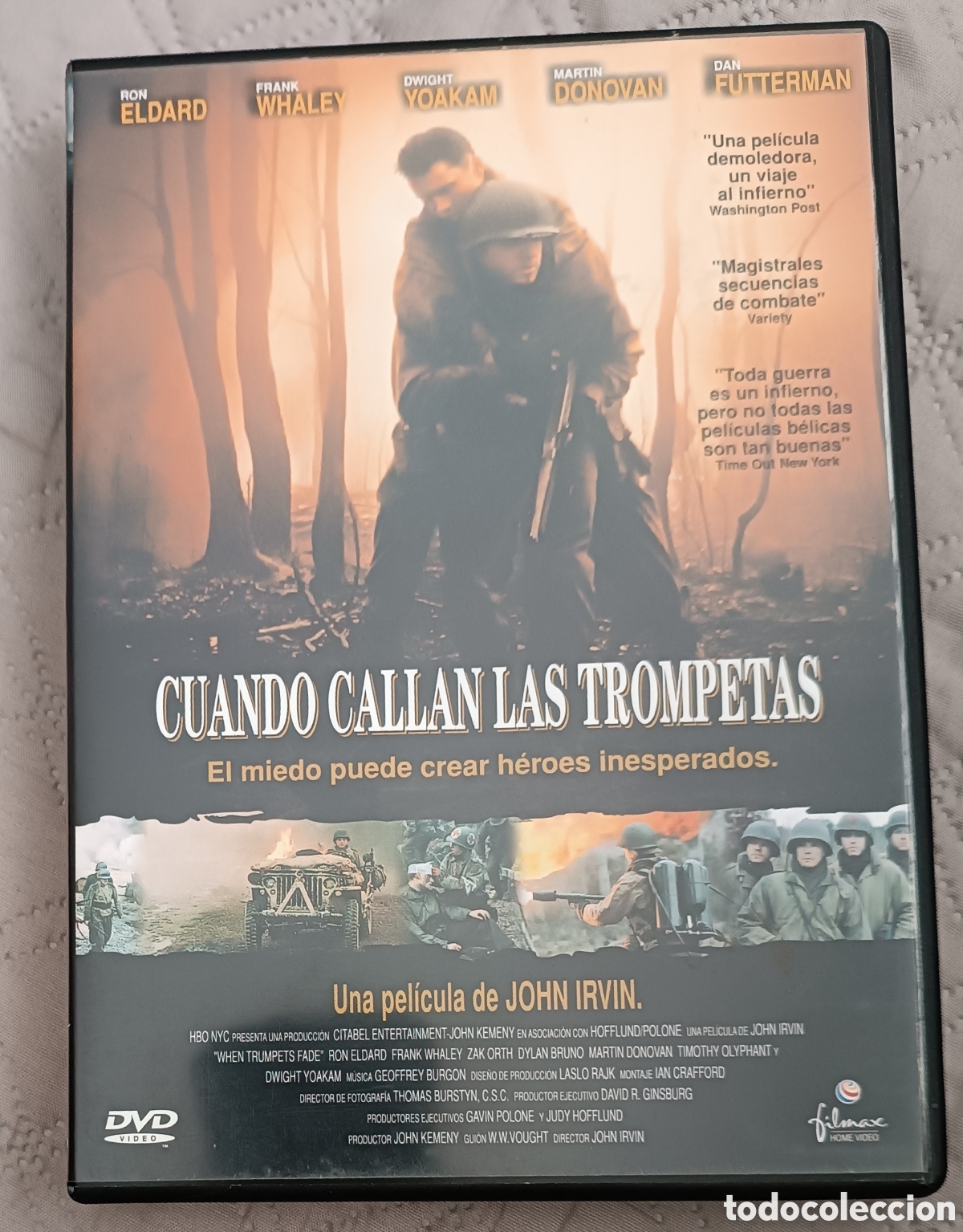 Cine: ***PEDIDO MINIMO 10&euro;!!!*** DVD CUANDO CALLAN LAS TROMPETAS . CINE BELICO