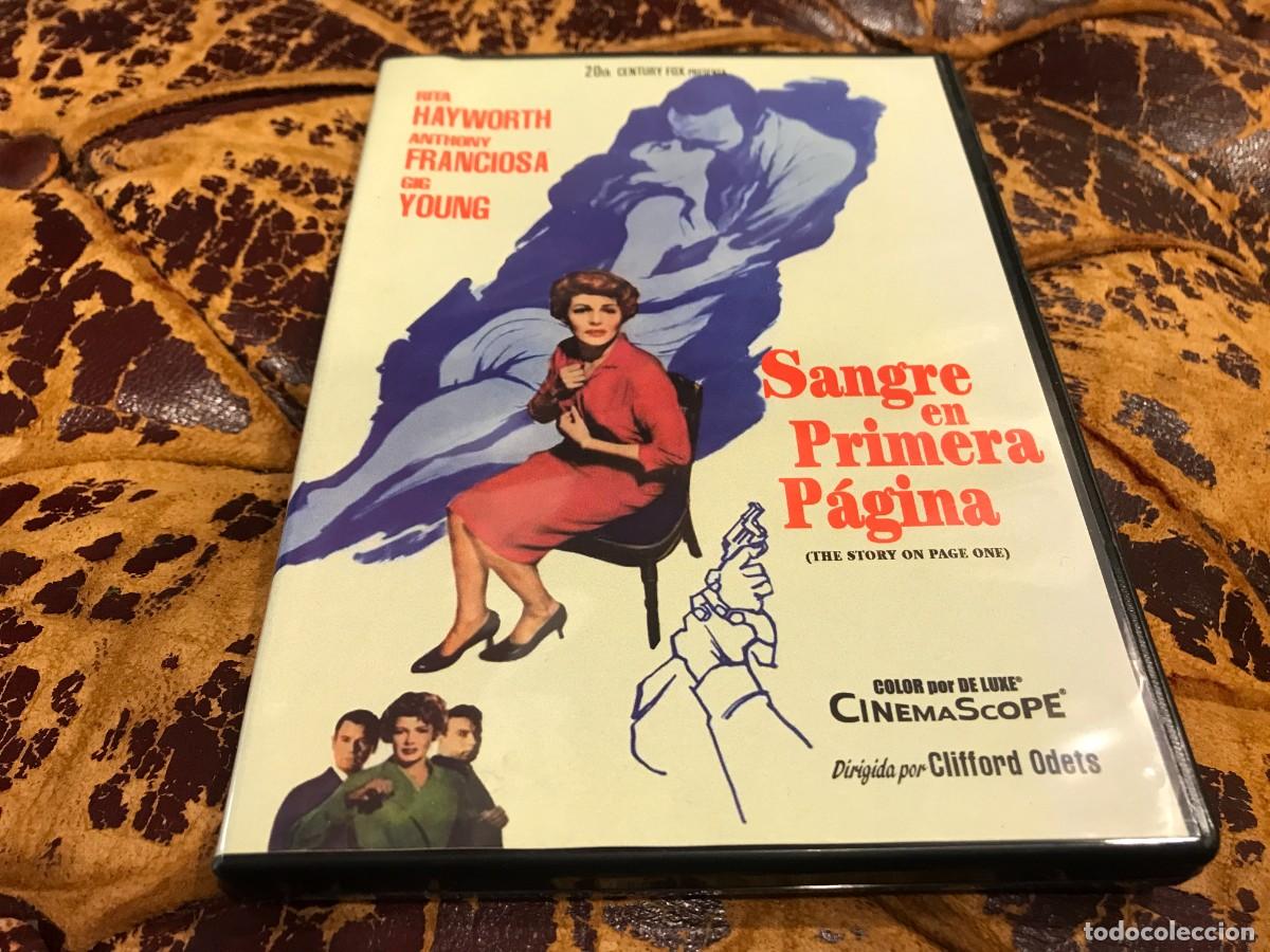Kino: DVD. SANGRE EN PRIMERA P&Aacute;GINA. CLIFFORD ODETS
