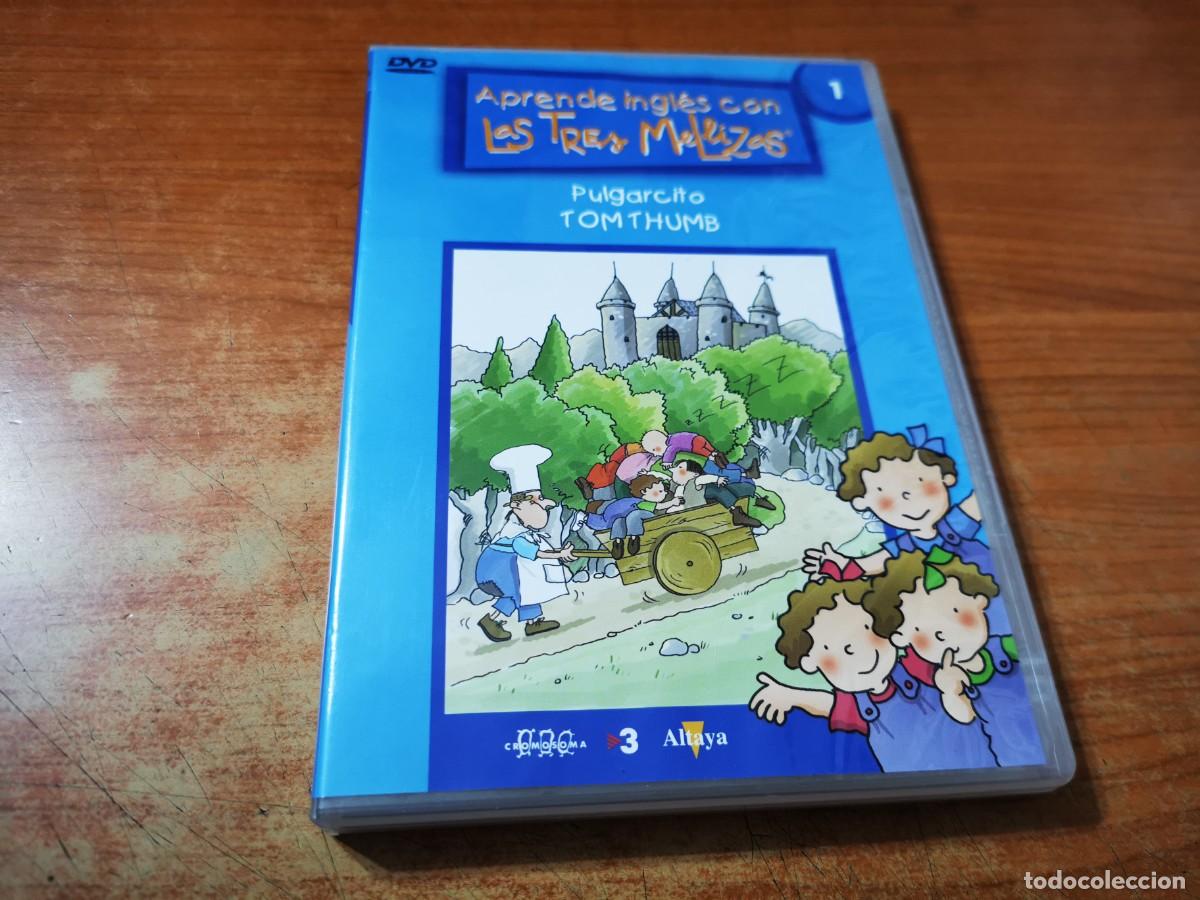 Cine: LAS TRES MELLIZAS Pulgarcito Tom Thumb APRENDE INGLES CON LAS TRES MELLIZAS N&ordm; 1 DVD ALTAYA 2007