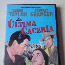 Cine: LA ULTIMA CACERIA (DVD) ROBERT TAYLOR, STEWART GRANGER, RICHARD BROOKS