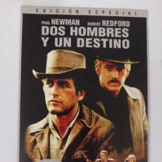 Cine: DVD DOS HOMBRES Y UN DESTINO - EDICION ESPECIAL - PAUL NEWMAN - FUNDA FINA CARTON (018A)