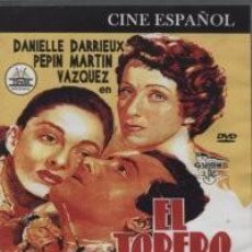 Cine: EL TORERO -DANIELLE DARRIEUX , PEPIN MARTIN VAZQUEZ DVD NUEVO