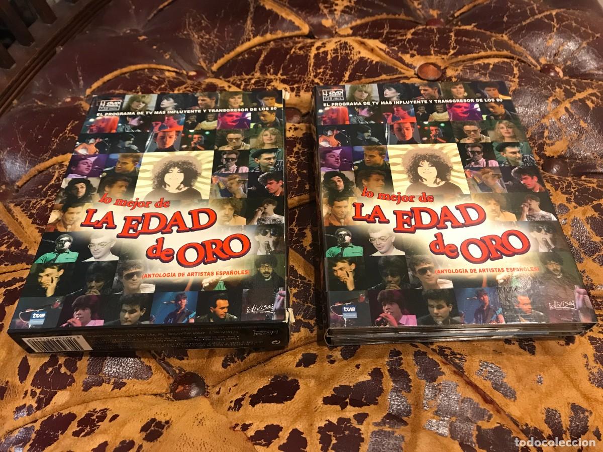 Cinema: DVD. LO MEJOR DE LA EDAD DE ORO. ANTOLOG&Iacute;A DE ARTISTAS ESPA&Ntilde;OLES (4 DISCOS) FUNDA DE CART&Oacute;N