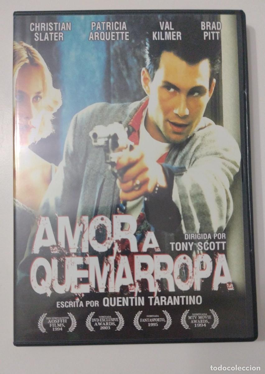 Cin&eacute;ma: DVD de la pel&iacute;cula &rdquo;Amor a quemarropa&rdquo; (True Romance) (1993) (Brad Pitt).