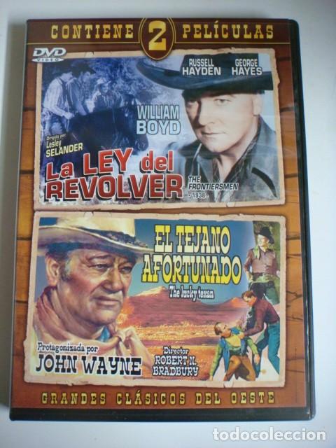 Cinema: D.V.D. DE 2X1 LA LEY DEL REVOLVE Y EL TEJANO AFORTUNADO-(G)-N&ordm;-3