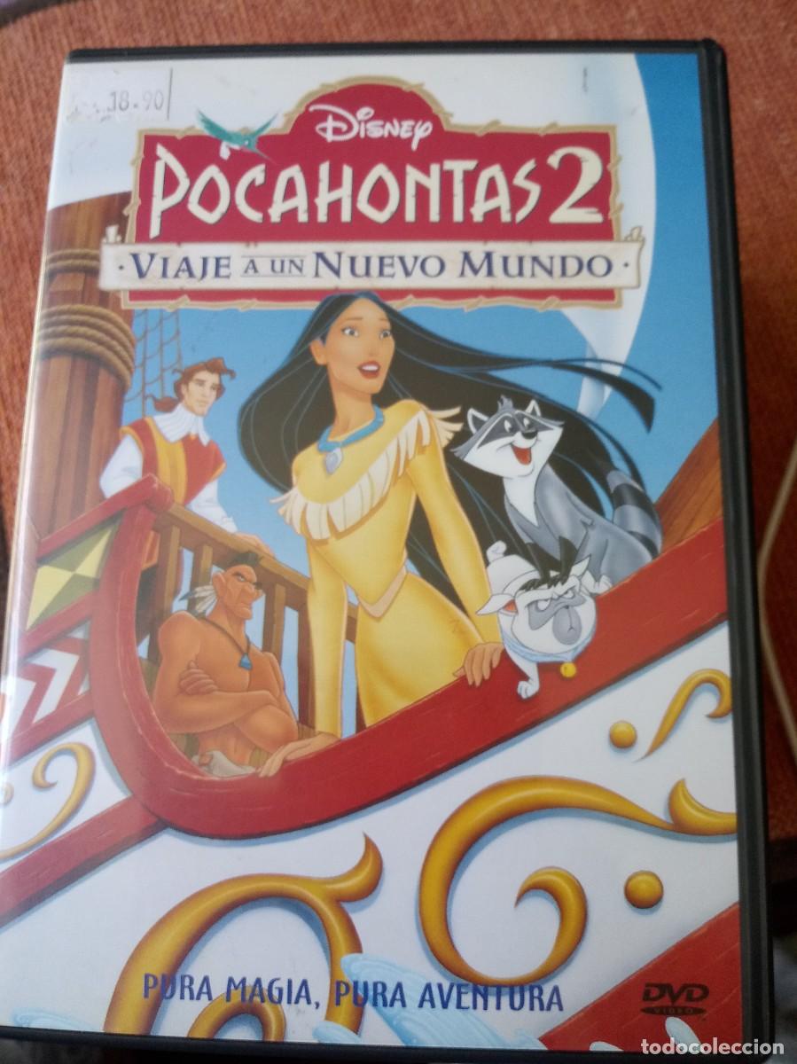 Cine: PEL&Iacute;CULA WALT DISNEY DVD. POCAHONTAS 2 EST&Aacute; NUEVA NO SE US&Oacute;. VIAJE A NUEVO MUNDO. DISCO ESPECIAL.