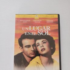 Cine: DVD UN LUGAR EN EL SOL - MONTGOMERY CLIFT, ELIZABETH TAYLOR (6H)