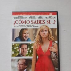 Cine: DVD ¿COMO SABES SI...? - EDICION DE ALQUILER - REESE WITHERSPOON, OWEN WILSON (6K)