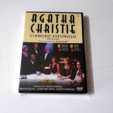 Cine: DVD ”AGATHA CHRISTIE CIANURO ESPUMOSO” COMO NUEVO TRISTAM POWELL PAULINE COLLINS