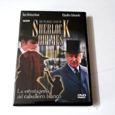 Cine: DVD ”LOS MEJORES CASOS DE SHERLOCK HOLMES LA ESTRATAGEMA DEL CABALLERO BLANCO”