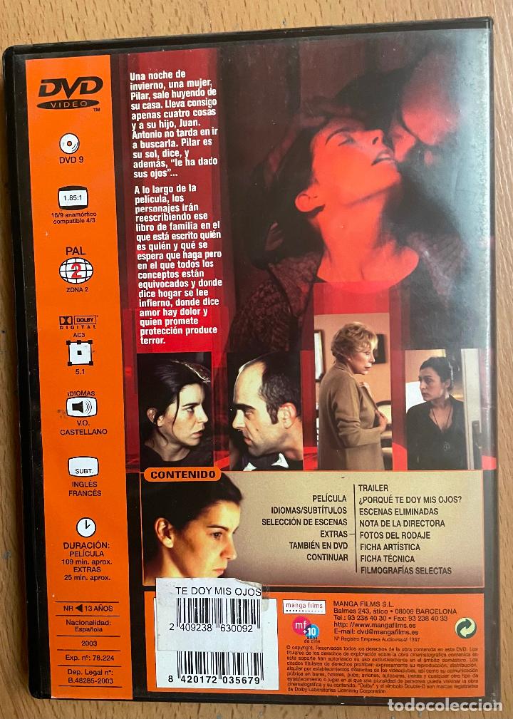 Cine: TE DOY MIS OJOS, DVD - Foto 2
