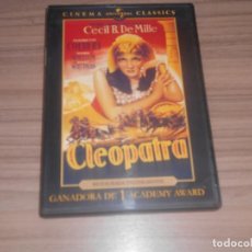 Cine: CLEOPATRA DVD DE CECIL B. DE MILLE CLAUDETTE COLBERT COMO NUEVA