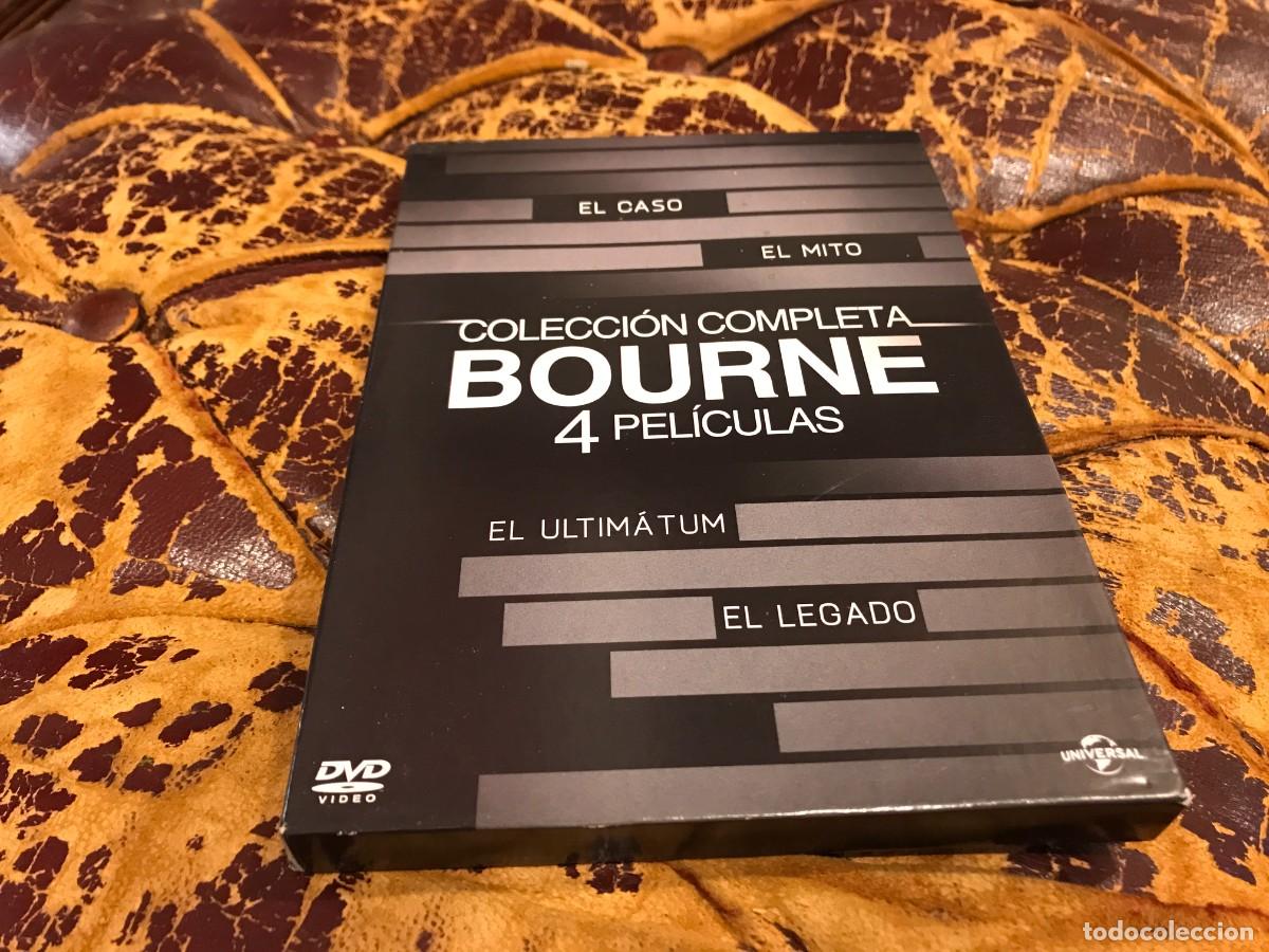 Kino: DVD. BOURNE. 4 PEL&Iacute;CULAS. COLECCI&Oacute;N COMPLETA (4 DISCOS)