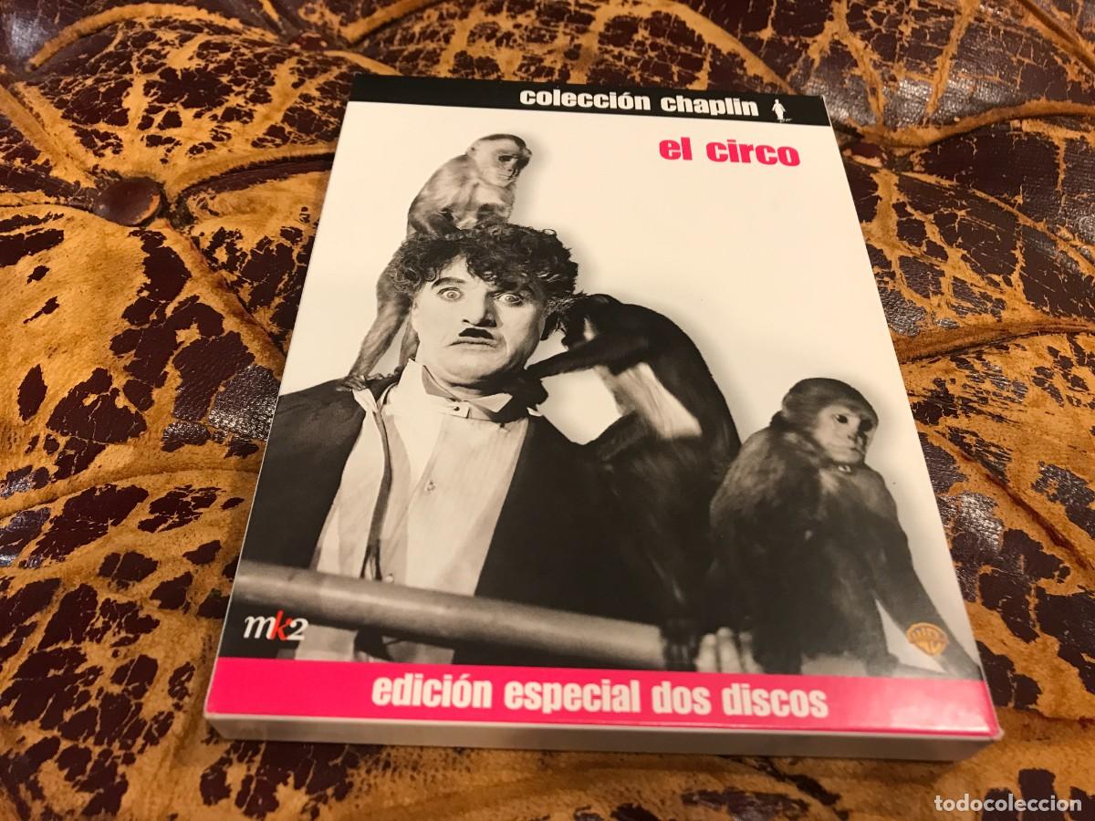 Cine: DVD. COLECCI&Oacute;N CHAPLIN. (2 DISCOS + ESTUCHE DE CART&Oacute;N) EL CIRCO