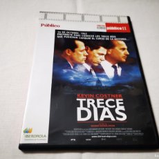 Cine: TRECE DIAS DVD 2008 CAJA FINA ESPAÑA KEVIN COSTNER BRUCE GREENWOOD STEPHANIE ROMANOV