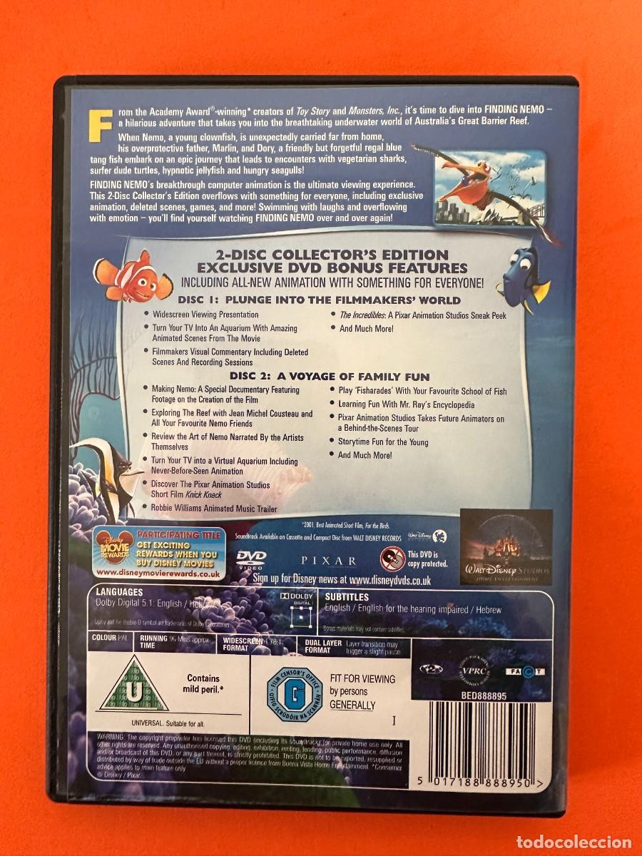 Cine: Finding Nemo (DVD) 2003/UK - Foto 2