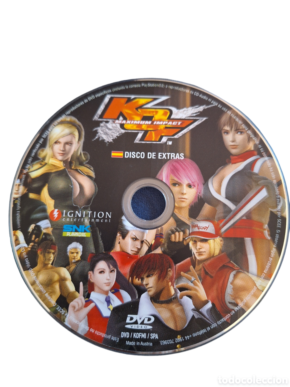 Cine: SD1279 kdf maximum impact disco de extras SOLO DISCO