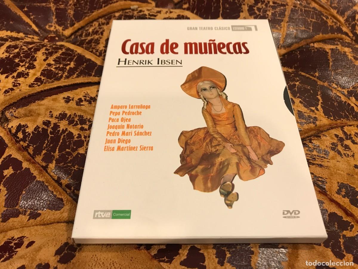 Kino: DVD. GRAN TEATRO CL&Aacute;SICO. IBSEN. CASA DE MU&Ntilde;ECAS (ESTUCHE DE CART&Oacute;N + LIBRILLO)