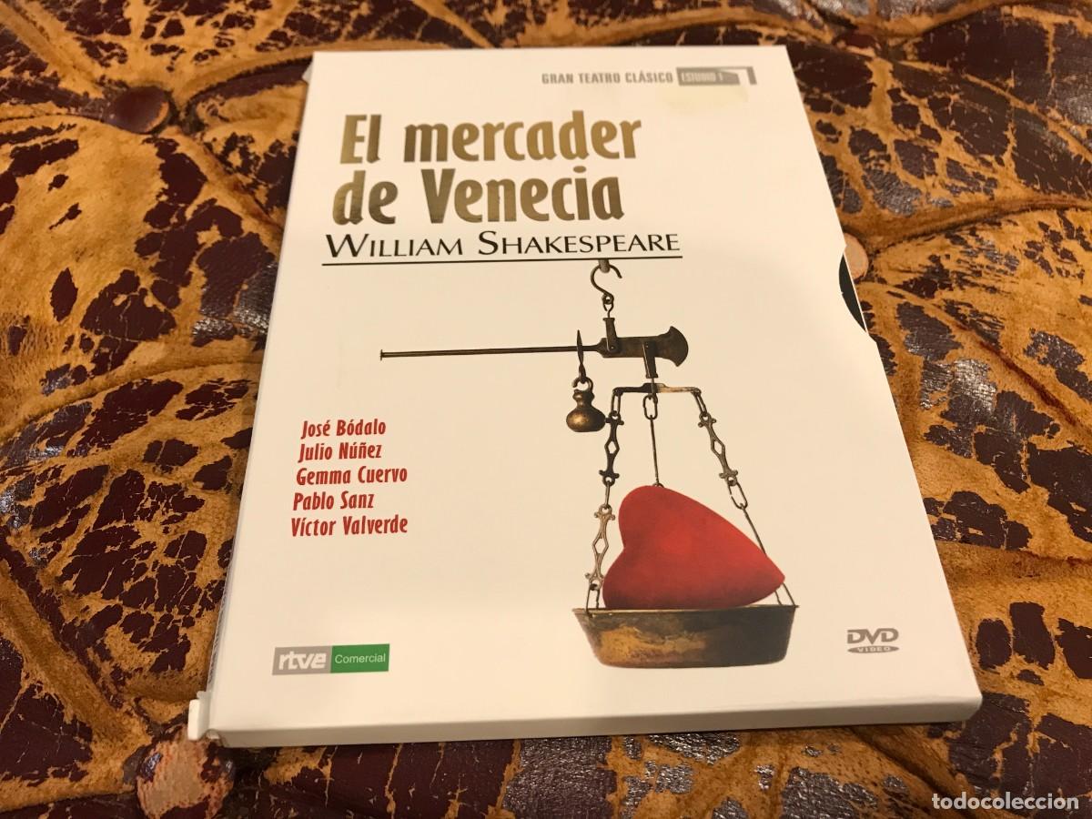 Cine: DVD. GRAN TEATRO CL&Aacute;SICO. SHAKESPEARE. EL MERCADER DE VENECIA (ESTUCHE DE CART&Oacute;N + LIBRILLO)