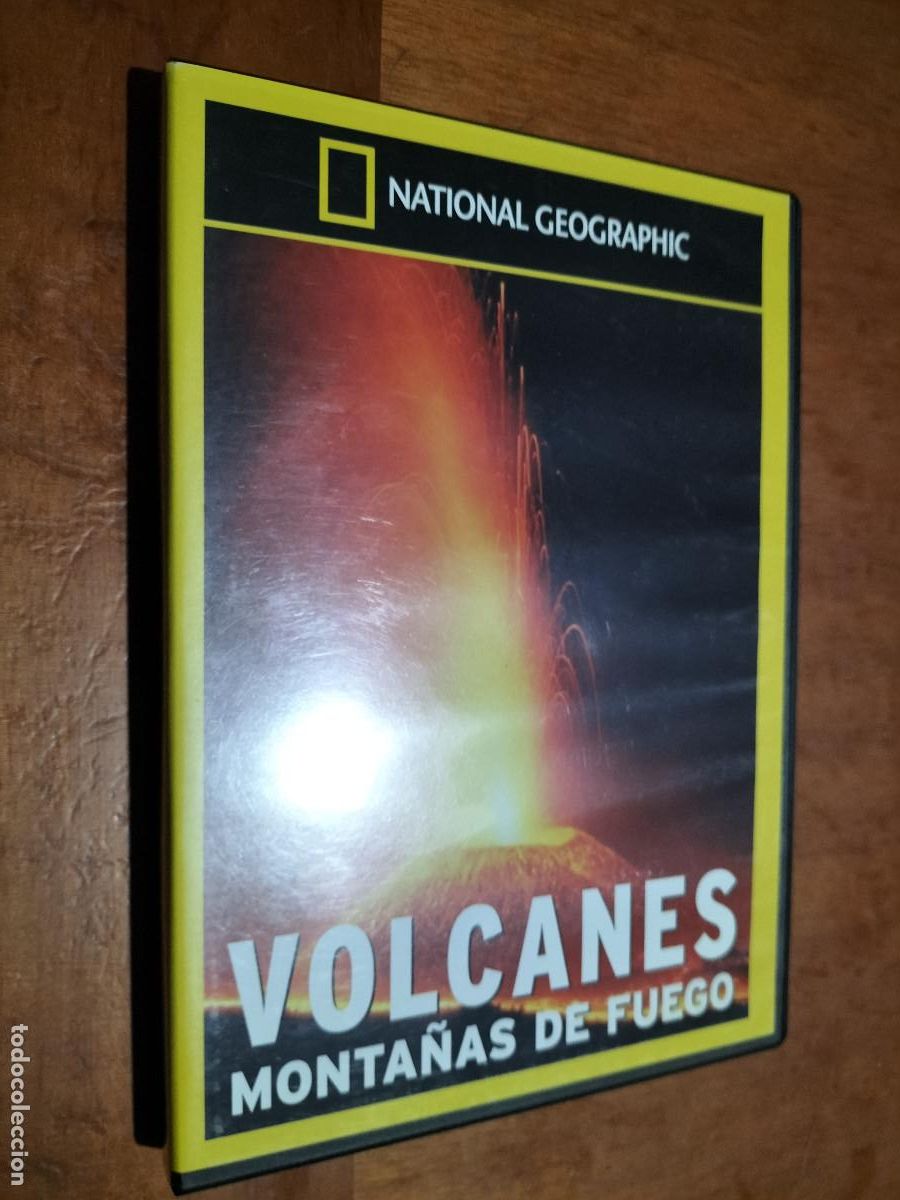 Cinema: VOLCANES MONTA&Ntilde;AS DE FUEGO. NATIONAL GEOGRAPHIC. DVD. EN BUEN ESTADO.