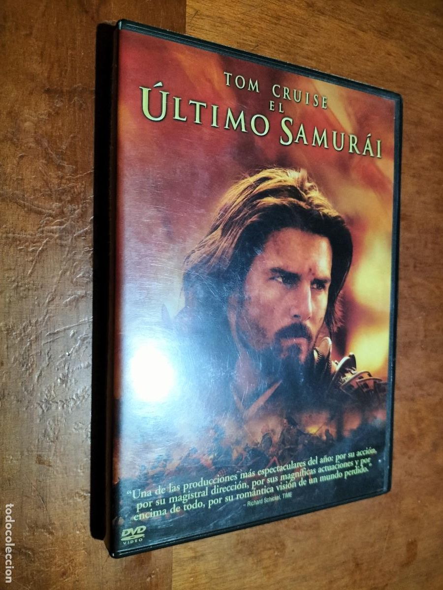 Cine: &Uacute;LTIMO SAMURAI. TOM CRUISE. DVD. EN BUEN ESTADO. c