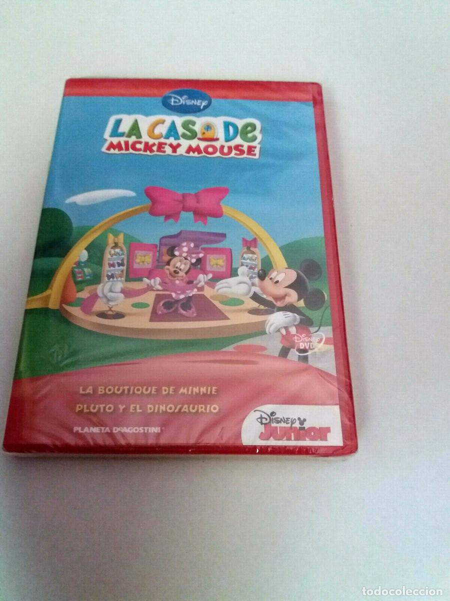 Cine: DVD &rdquo;LA CASA DE MICKEY MOUSE VOL 44 LA BOUTIQUE DE MINNIE / P&rdquo; PRECINTADO SEALED