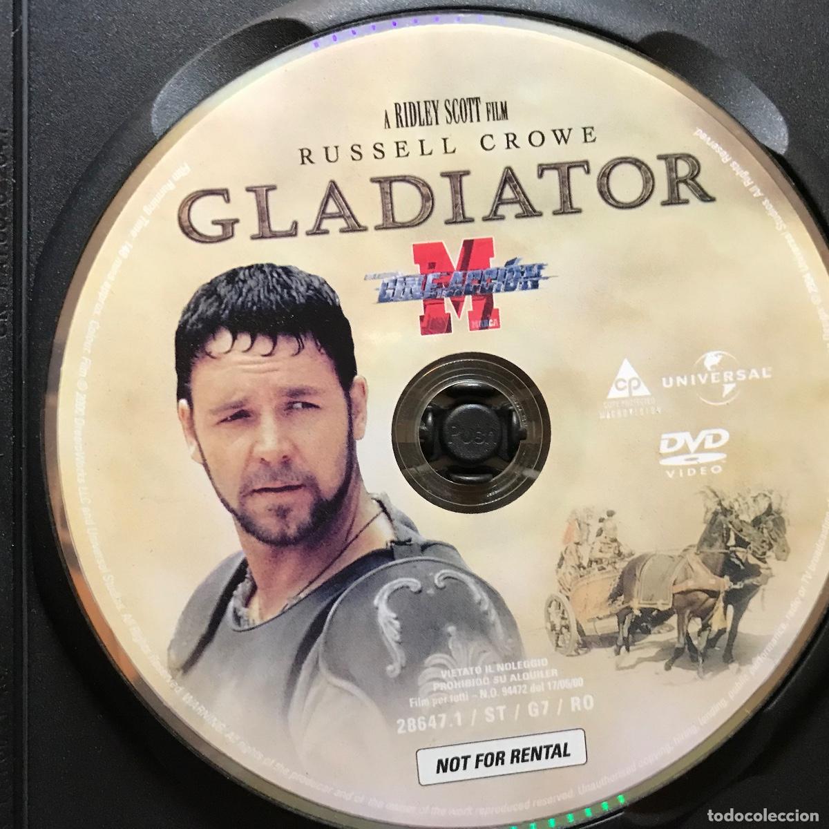 Cine: Ridley Scott ● Gladiator (2000) ● [DVD] - Foto 2