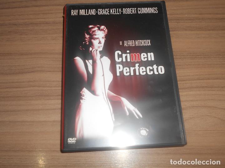 Cine: CRIMEN PERFECTO DVD WARNER Ray Milland GRACE KELLY Como NUEVA