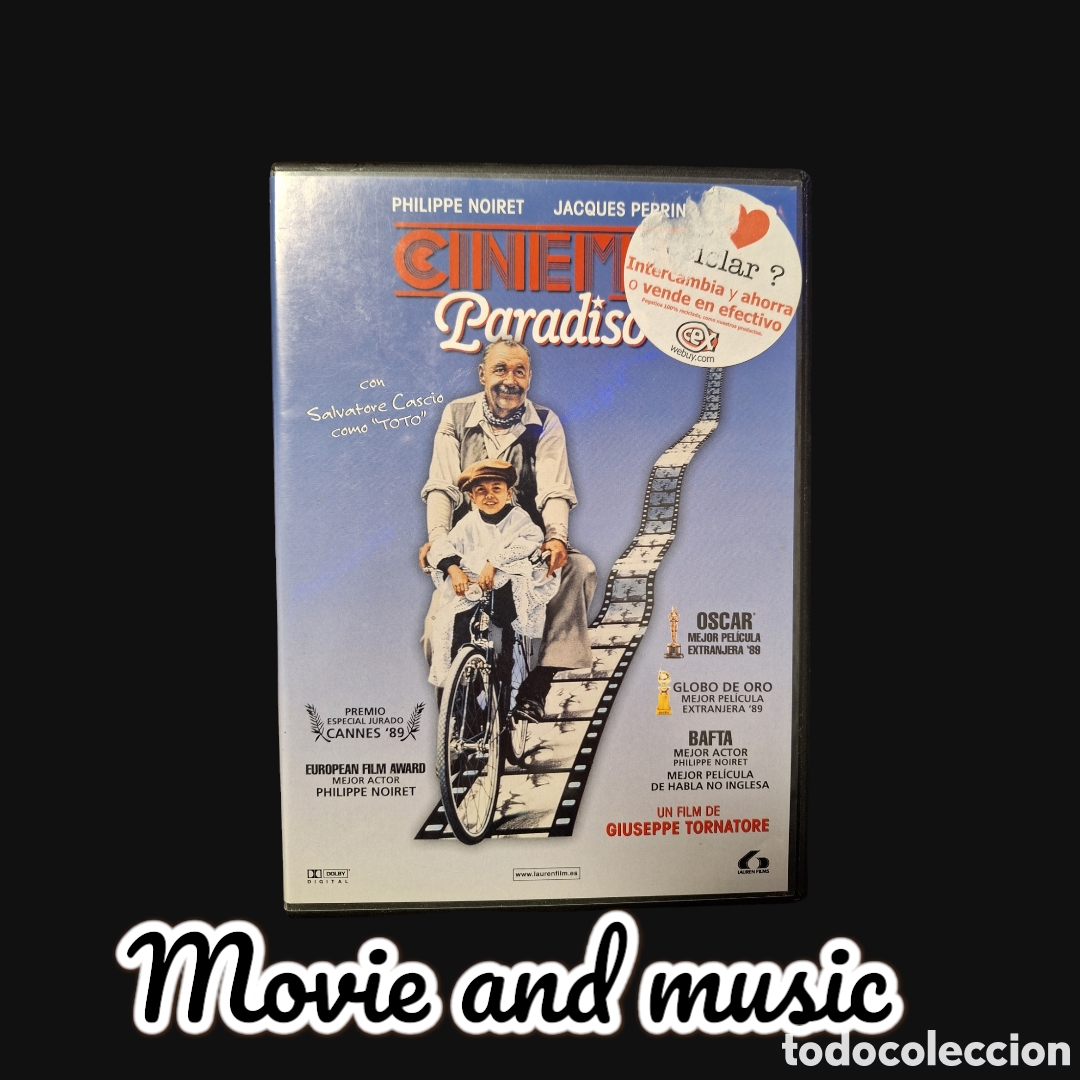 Cine: S299 cinema paradiso DVD SEGUNDAMANO