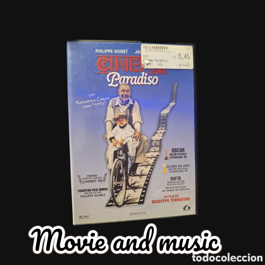 Cine: S225 cinema paradiso DVD SEGUNDAMANO