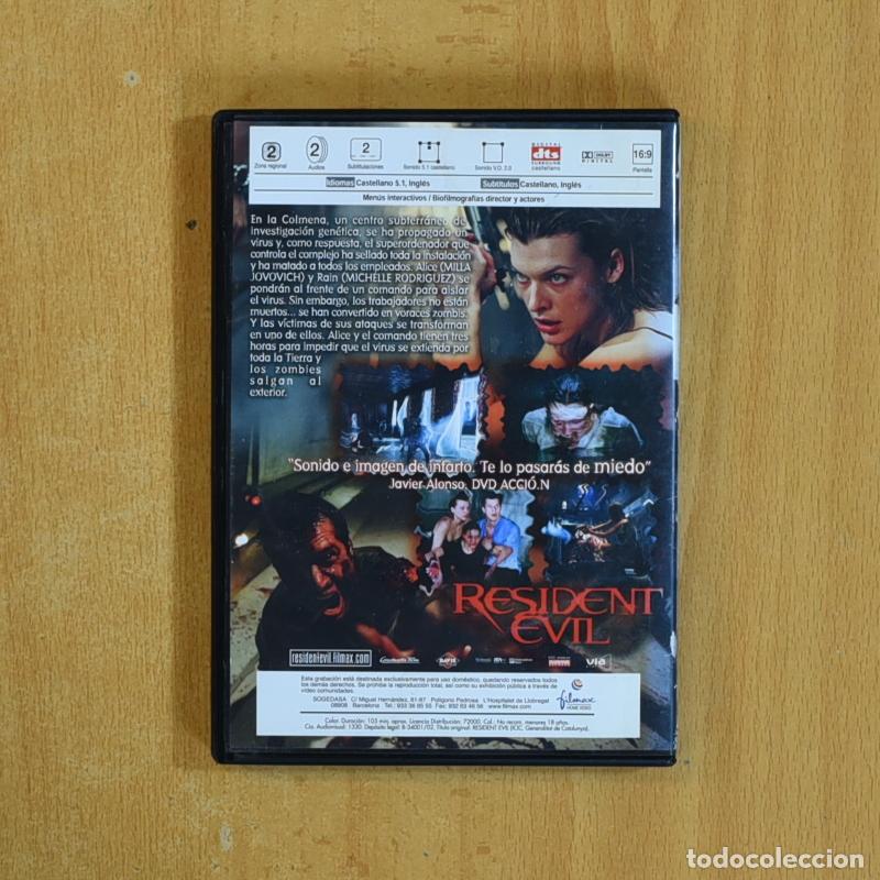 Cine: RESIDENT EVIL - DVD - Foto 2