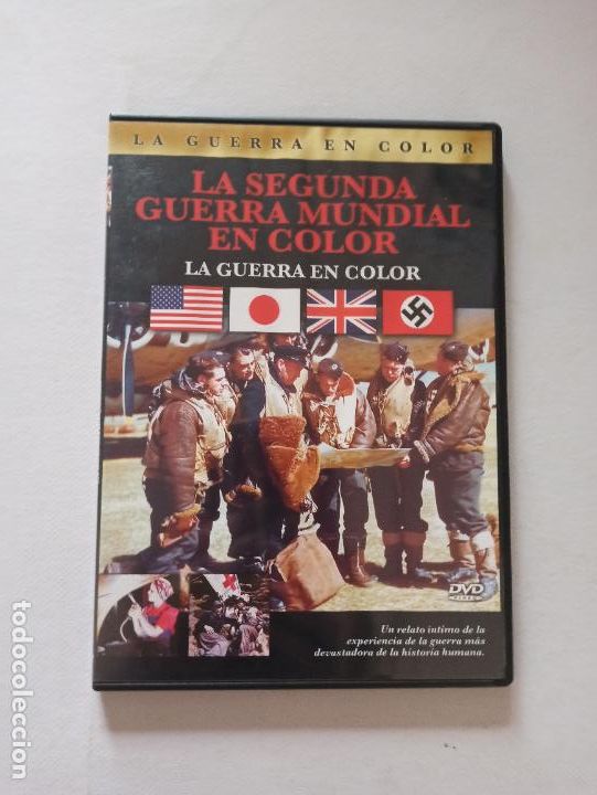 Cinema: DVD LA SEGUNDA GUERRA MUNDIAL EN COLOR - LA GUERRA EN COLOR - CAJA SLIM (9W)
