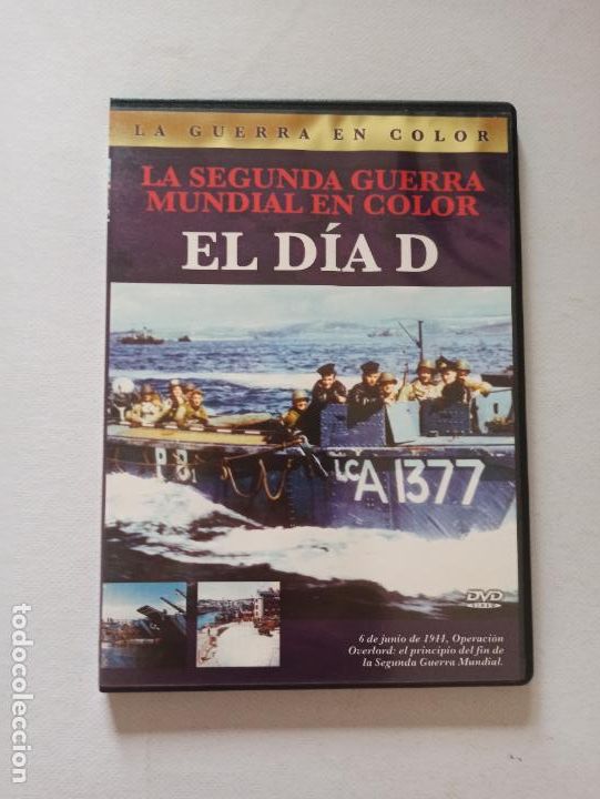 Cinema: DVD LA SEGUNDA GUERRA MUNDIAL EN COLOR - EL DIA D - CAJA SLIM (9W)